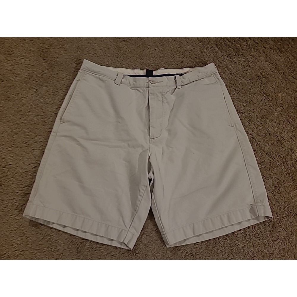 J Crew Shorts Men's 35W Regular Fit Khaki Beige Khaki Shorts 9" Inseam